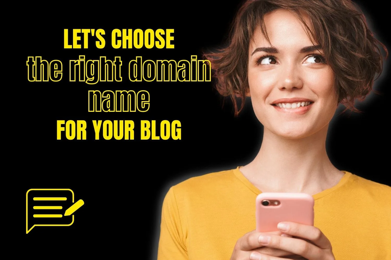 Let's choose the right domain name for your blog